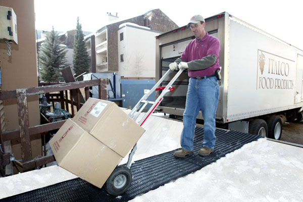 Snow Melting for a Landing
